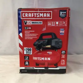 21560 Craftsman V20 Rp 2.5-gallon Electric Cordless 125 Psi Pancake Air Compressor