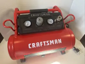Craftsman 810018920128 2 Gallon Hotdog 1/3 Hp Air Compressor Oil-free Pump Max 125 Psi