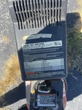 919152912 Craftsman Craftsmen Air Compressor 3.5 Hp 15 Gallon Single Cylinder Oil Free