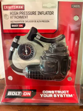 Craftsman 934976 Bolt On 20v High Pressure Inflator Attachment