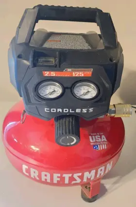 Cmcc2520 Craftsman V20 Rp 2.5-gallon Portable Electric 125 Psi Air Compressor