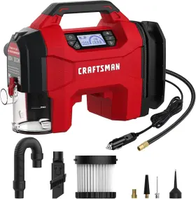Cmxptxa2001c Craftsman New Inflator Vacuum Blower 3-in-1 Geniune Brand