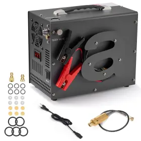 30mpa Curecure Dd-r1 Pcp Air Compressor Airgun Portable 4500psi/30mpa Water/oil-free