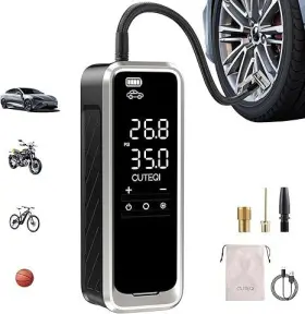 A16-2s Cuteqi Tire Inflator Portable 4x Faster Air Pump 160psi - Scratch And Dent