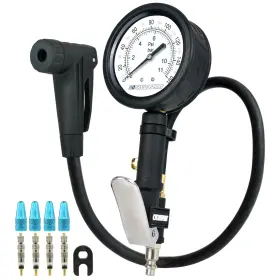 Cyclospirit 949096860103 Universal 3 Inch Dial Inflator For Bicycles And Cars Air Compressor Attachment