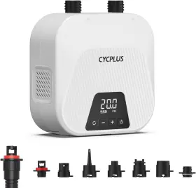 Cycplus 313053689642 20psi High Pressure Smart Sup Air Pump Rechargeable Battery-powered In