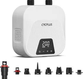 Cycplus 696571205670 20psi High Pressure Smart Sup Air Pump Rechargeable Battery-powered &