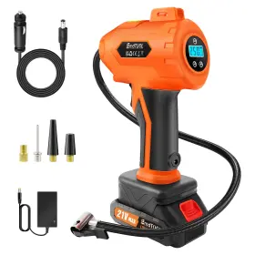 Dq-012 Dayplus Pro. 180psi Cordless Digital Car Tyre Inflator Pump Led Light Air Compressor Us