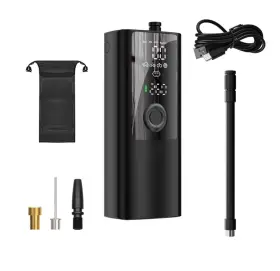 Denilantec Ap-015 Smart Portable Tire Inflator Air Pump With Pressure Gauge 120psi For Car