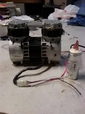 1025ds-541 Devilbiss 10130600 Compressor Motor #1025ds-541