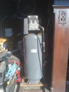 Devilbiss Irl6560l Air Compressor Comlpete