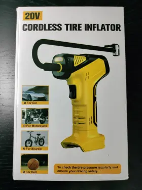 63232 Dewalt Cordless Tire Inflator Air Compressor For 20v Max Battery 150psi Portable