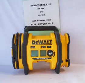 Dcc020i Dewalt Dcc020l 20v High-pressure Corded/cordless Air Inflator For Parts/repair