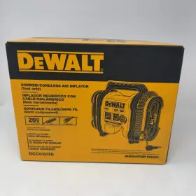 Dcc20ib Dewalt New 20v Corded/cordless Air Inflator Tool Only