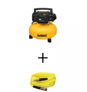 Dwfp55126w450d Dewalt Electric Air Compressor 6 Gal. 165 Psi With 50 Ft. Hose New