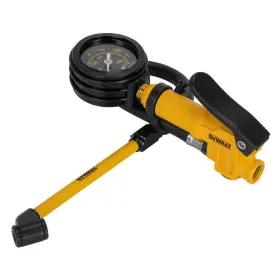 Dxcm024-0405 Dewalt Analog Dial Inflator 2 Inch 160 Psi Heavy-duty With 12 Hose Dual Head Chuck