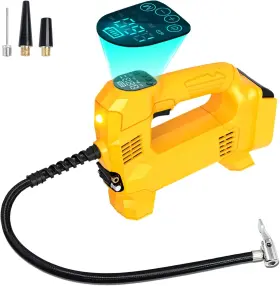Dewdys 726084803572 20v/60v Max Tire Inflator Portable Air Compressor With Digital Gauge 150 Psi