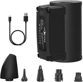 Dexpole 445018632684 2-in-1 Air Pump For Inflatables And Car Vacuum Cleaner Cordless Rechargeable