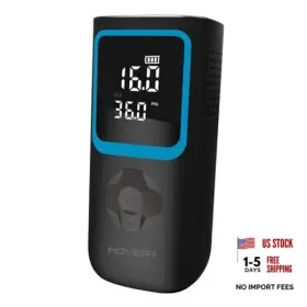 Dgl Group H1-prti-blk Portable Tire Inflator With Digital Display Usb-c Recharge 150 Psi Max