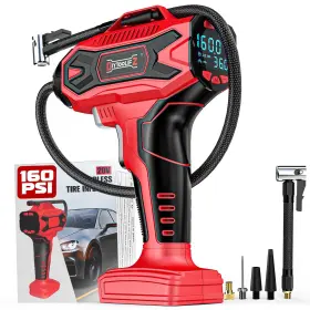 B0dxpjqgcg Diytoolifz 160psi Cordless Tire Inflator For Milwaukee 18v Battery Auto Shut-of