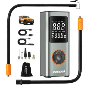 Doinow Czk-5682 Inflator 150 Psi Smart Pump Cordless Air Compressor With Light