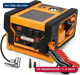 2000a E-ant 699838105881 Peak Jump Starter With Air Compressor Portable Power Station 400w In