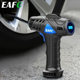 Eafc 739804447895 Wireless 150psi Air Compressor Tire Inflator Fits Car Moto Bike Tires Pump
