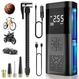 Vc-027 Eazy2hd Tire Inflator Portable Air Compressor -150psi And 6000mah