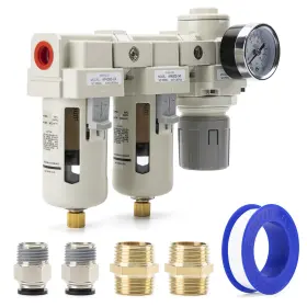 Ac4110-04 Ebeizzi 1/2 Inch Npt Air Drying System Compressor Filter Double Filters P