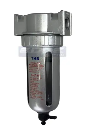 Ei 711182021133 1/2 Inch Particulate Filter Water Trap Seperator Moisture Compressed Air Compressor