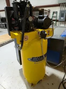 Esp05v080i1 Emax 5 Hp 80 Gal 2-stage 1-phase Cast Iron Silent Air Compressor New