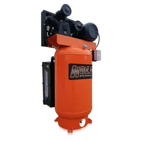 Hi07v080y1s Emax Power 7.5hp Silent Air 2-stage Compressor 80 Gal Vertical 175 Psi 26 Cfm