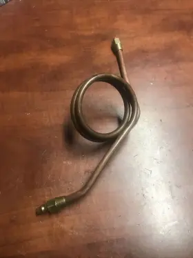 Emglo Am78-hc4 Use Oem Part Aftercooler Tube Assy For 4 Gal Airmate Compressor