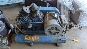 Emglo K2518t Electric Twin-tank Wheelbarrow Compressor