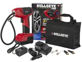 Emson 080313017452 Bullseye Pro Max Deluxe Tire Inflator Portable Air Compressor P