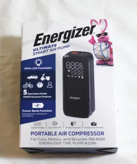 Pac4000 Energizer Smart Air Pump Portable Compressor
