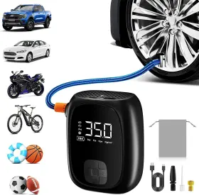 Evjeal 313024864832 Tire Inflator Portable Air Compressor For Car