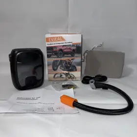 Evjeal Ls4013 Cordless Air Compressor Tire Inflator Up To 150psi Motorcycle Bikes New