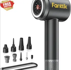 Fanttik 671891193142 X9 Classic Tire Inflator - 2-in-1 Portable Air Compressor