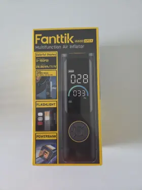 S200 Fanttik 850069315931 Apex Multifunction Tire Inflator Portable Air Compressor 150 Psi