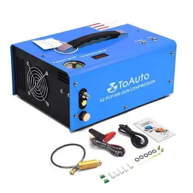 30mpa Fasttobuy 191673177974 Toauto A2 Pcp Air Compressor Auto-stop Portable 4500psi/30mpa Oil/water-free