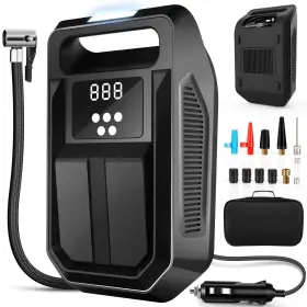 Fbk 977254900551 Tire Inflator Portable Air Compressor Pump For Car Tires - A
