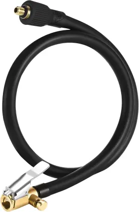 Air-m6j2 Fccairms 24ftft Tire Inflator Extension Hose Adaptor With Quick Release Button Valve