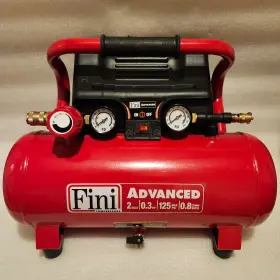 Mof2ol55h Fini 2 Gal Portable Air Compressor 125 Psi 0.5 Hp Oil Free - Faulty For Parts