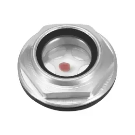 Fipux 636939483708 Air Compressor Fittings Oil Sight Glass M30 X 1.5mm Male Threaded With O-ring