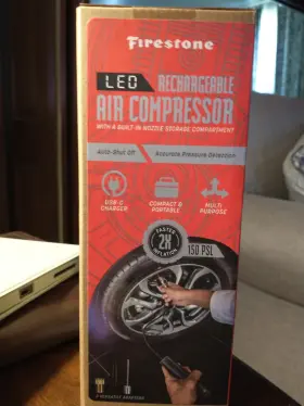 Firestone 191205676005 Portable 150psi Air Compressor - New