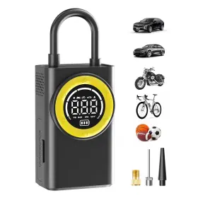 Flykid Rasds121 Tire Inflator Portable Air Compressor 150 Psi Cordless Pump For Car Tires