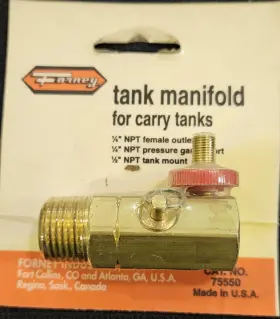 75550 Forney #75550 Tank Manifold For Carry Tanks