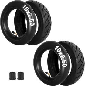 Fortem 445013819820 2 Pack 10x2.50 Tire Or Inner Tubes For 10 Inch Smart Electric Scooter