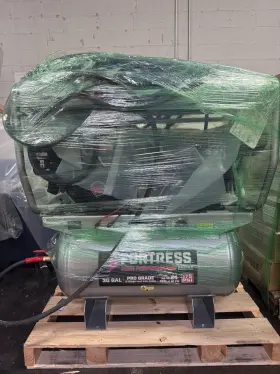 2411926 Fortress 30 Gal 175 Psi High Performance Gas Truck Bed Jobsite Air Compressor